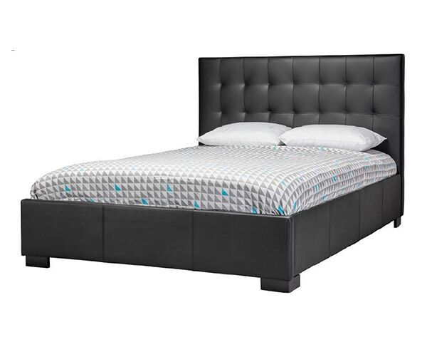 Raveena Double Bed - Black